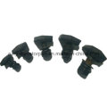 Schwarze Fahrwerksteile T Clips